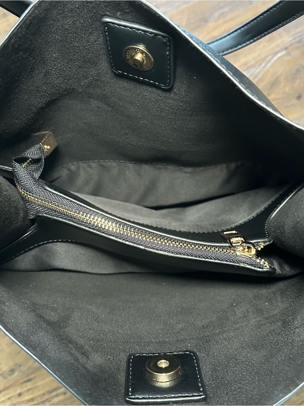 ANTIK KRAFT Sadie Tote Black Purse - Picture 4 of 7